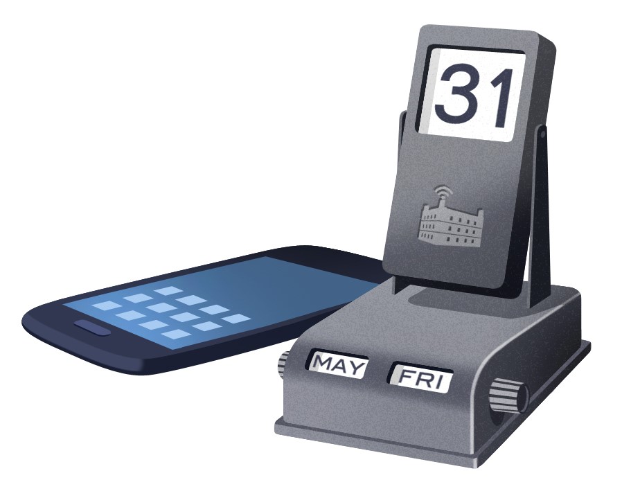 Desktop calendar